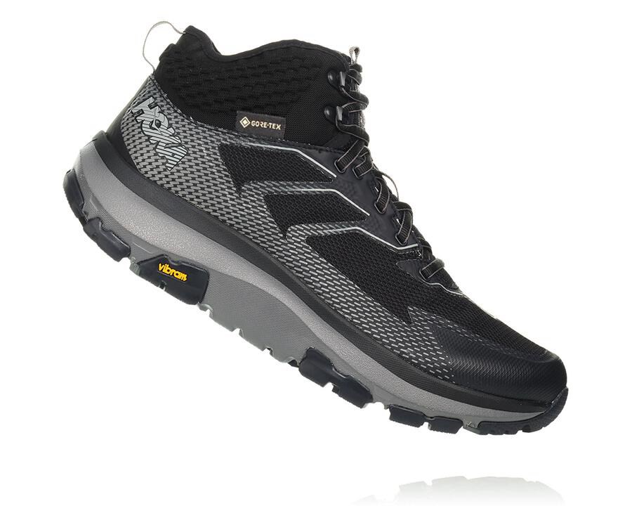 Hoka One One Toa Gore-Tex Vandringsskor Herr - Svarta - VWBDC-4769